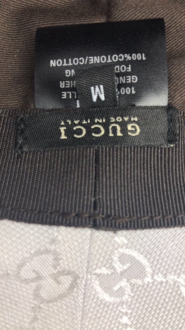 ブランド帽子内部構造